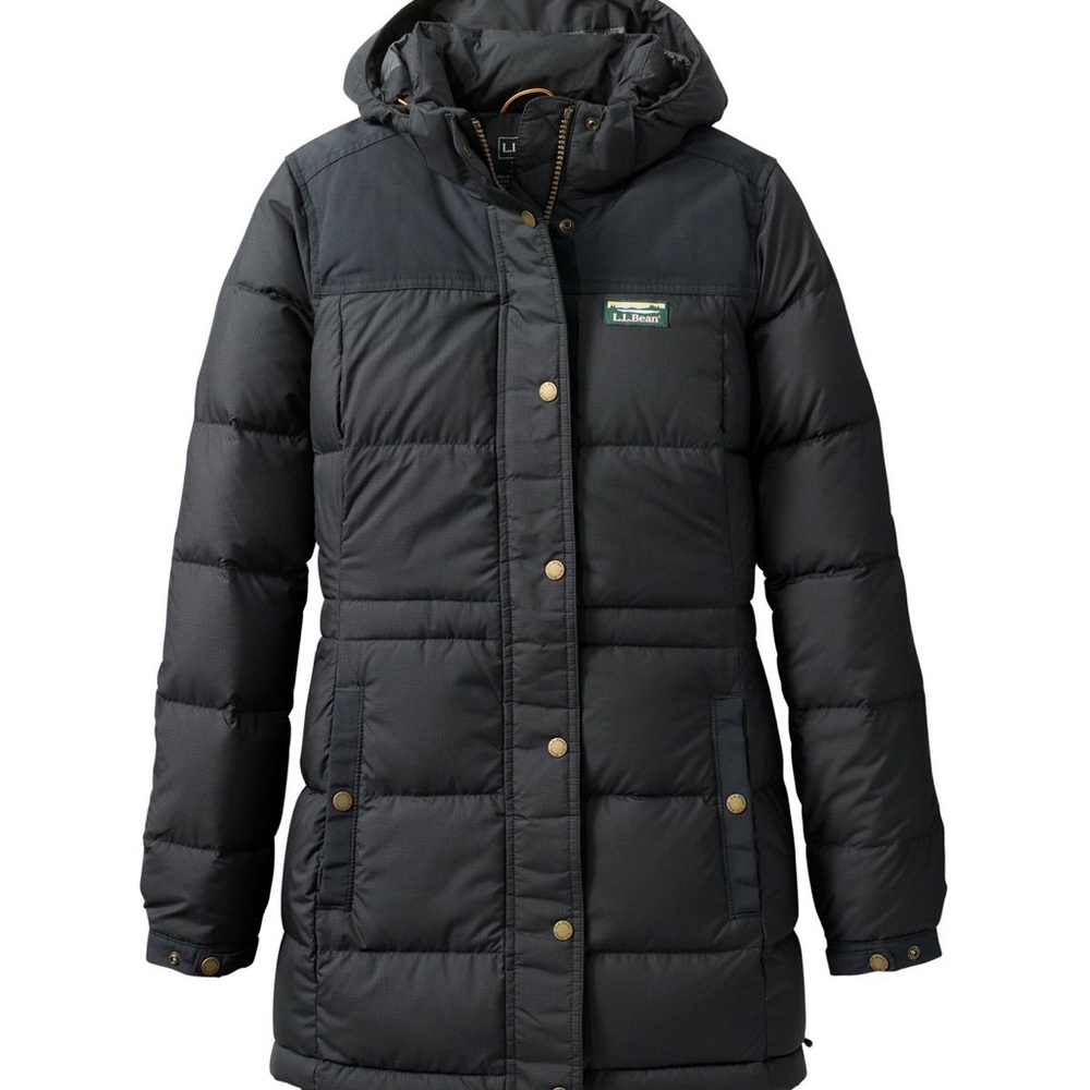 L.L. Bean women’s mountain classic down parka jacket coat